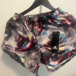 Adidas Colorful Abstract Print Shorts